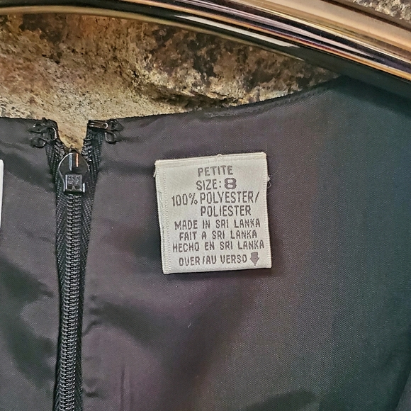 Liz Claiborne Tiered Little Black Dress - Picture 4 of 4